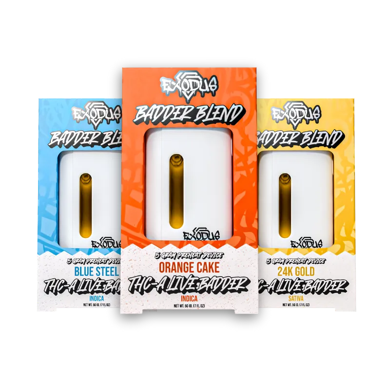 “Experience Potency with the Exodus Preheat THCA Live Resin Vape”