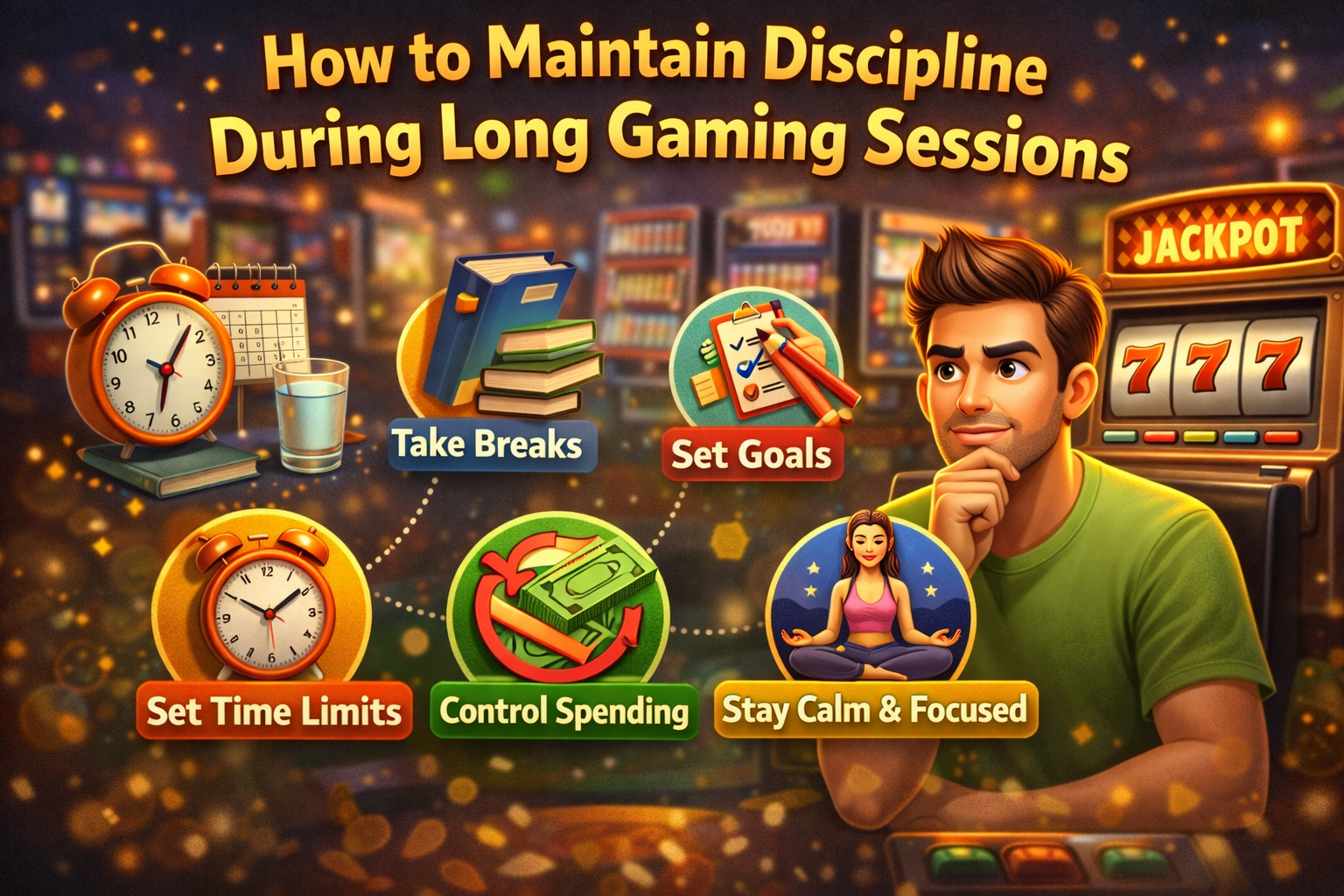 How to Maintain Discipline During Long Gaming Sessions